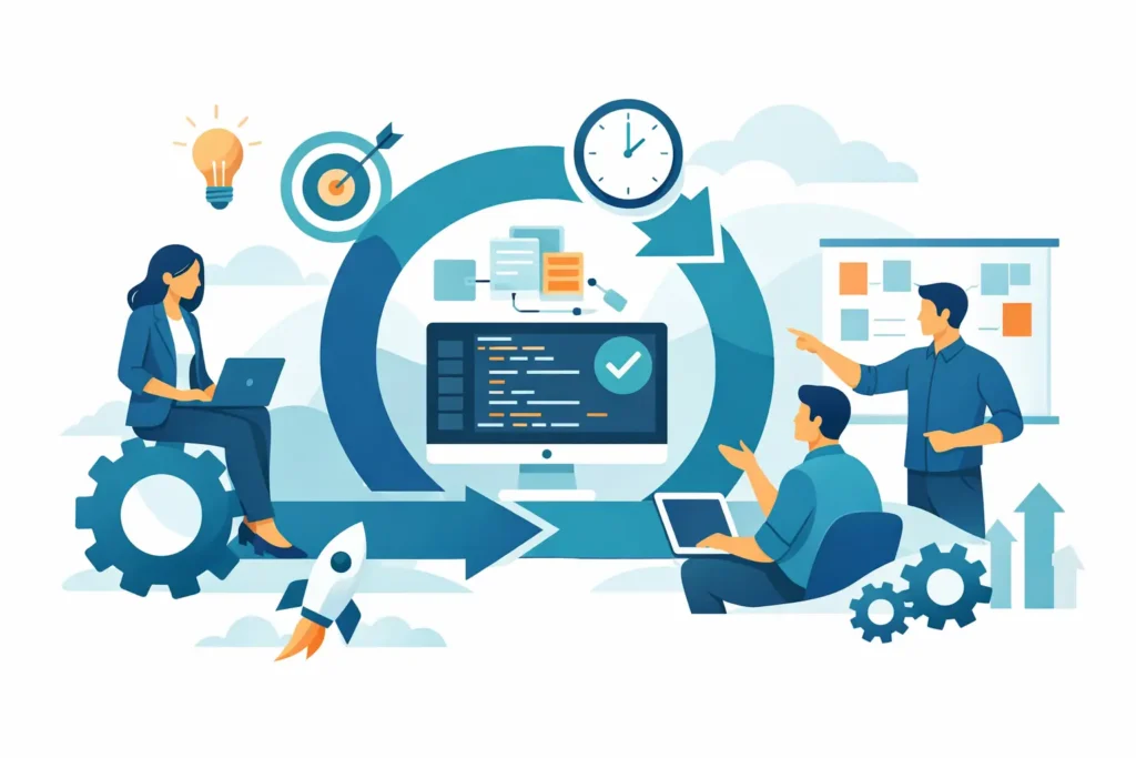 Agile Softwareentwicklung für Unternehmen