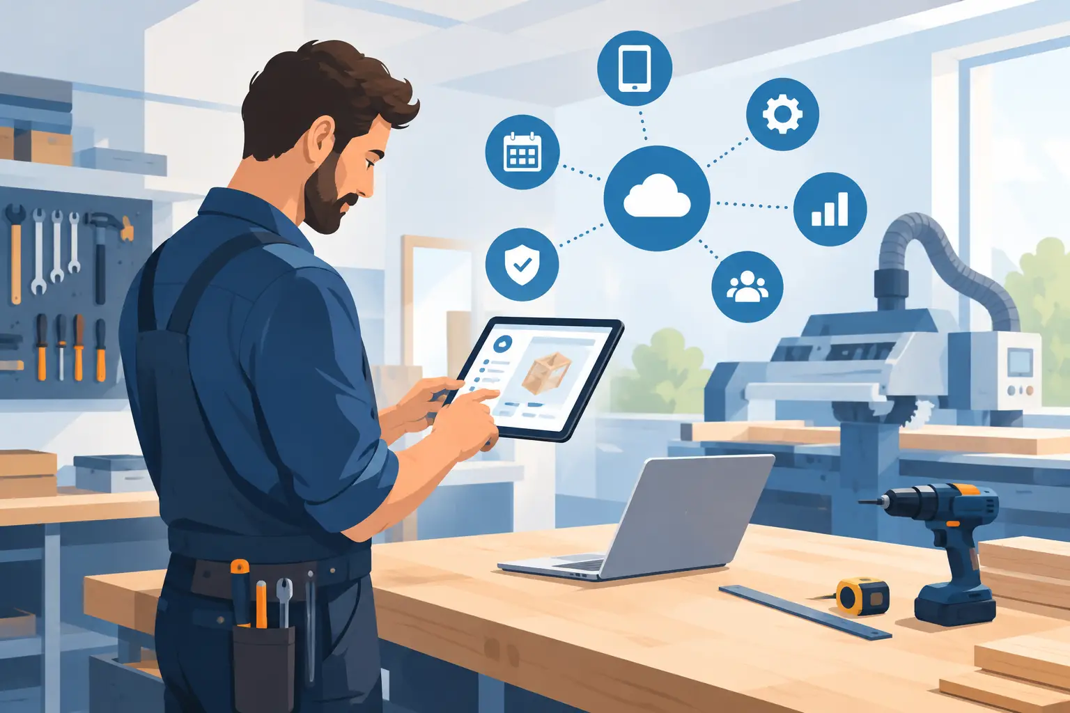 Erfolgreiche Digitalisierung im Handwerk